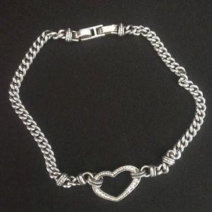 Brighton Necklace Urban Heart Bold Chunky Crystals